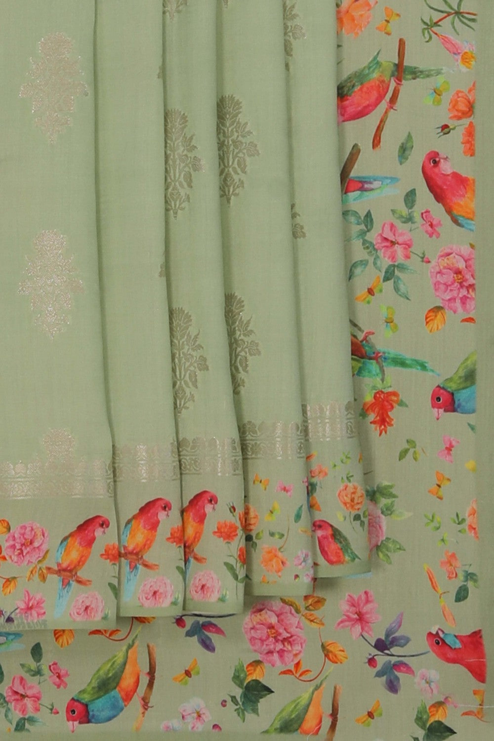 Image of Banarasi Muga Silk Saree