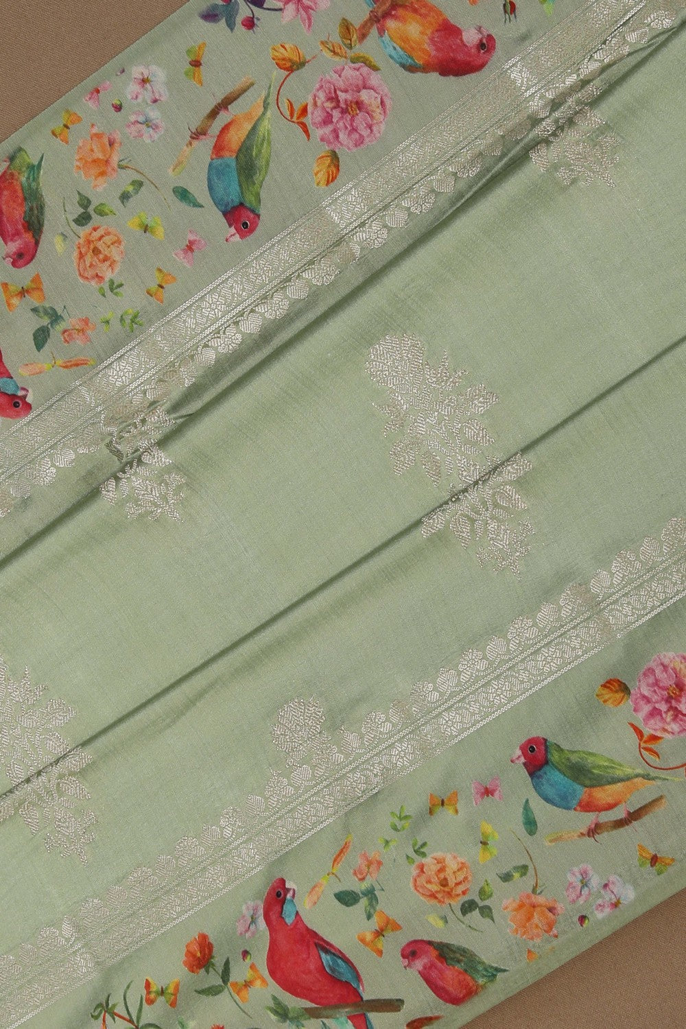Image of Banarasi Muga Silk Saree