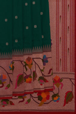 Image of Paithani Green Saree