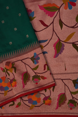 Image of Paithani Green Saree