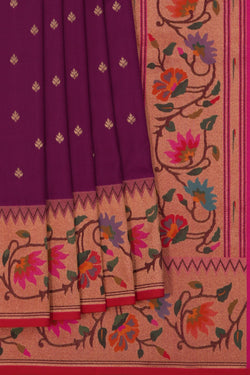 Image of Paithani Purple Saree
