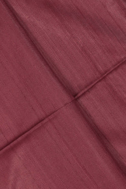 Image of Tussar Silk Red Dhoti With Kanduva (8 X 4)