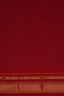Image of Narayanpet Pure Silk Blue Saree