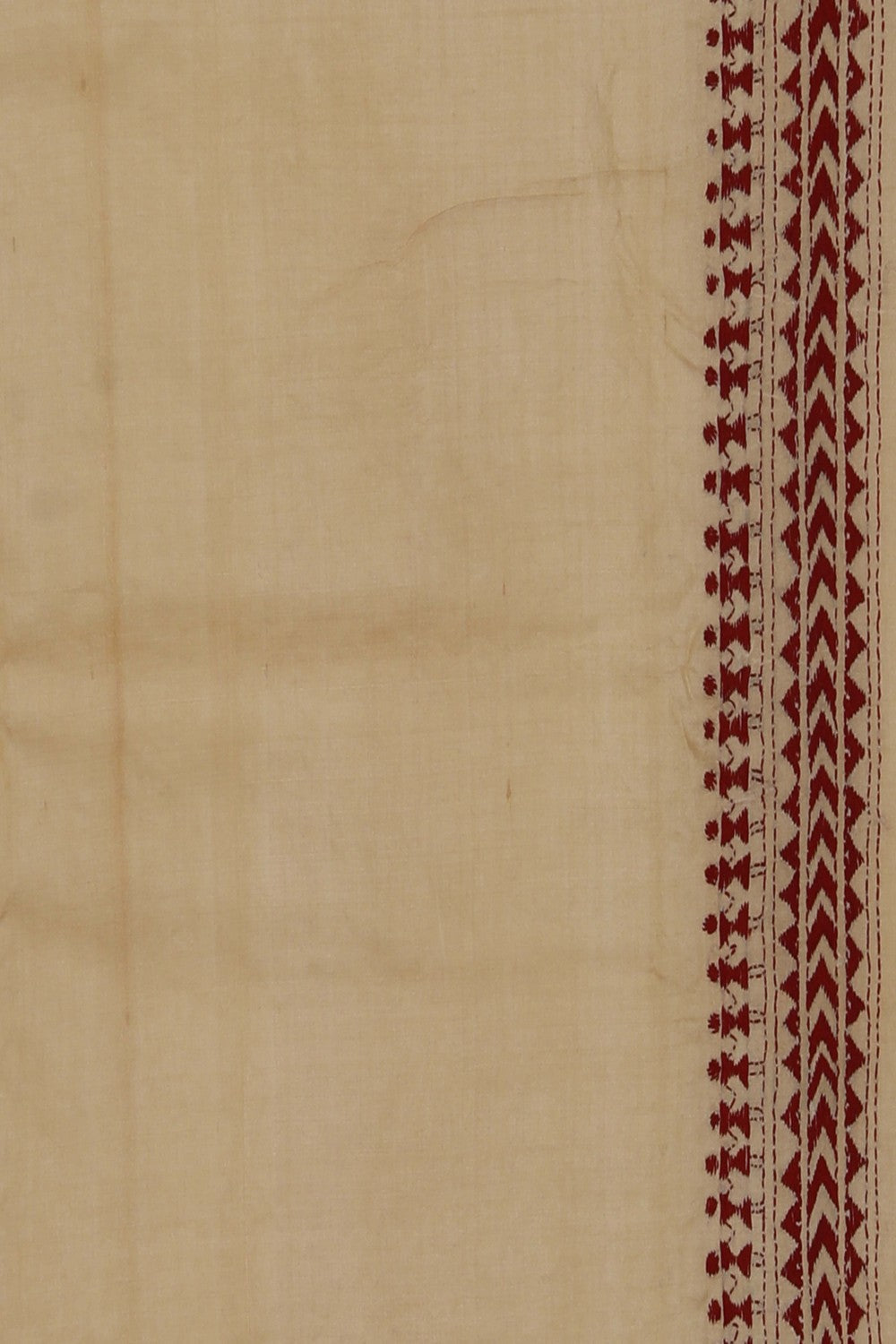 A Tussar Embroidery Saree