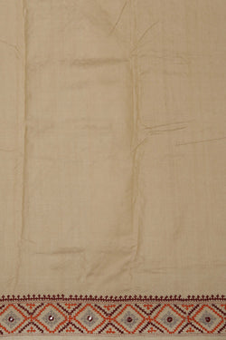 Image of A Tussar Embroidery Saree