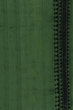 Image of A Tussar Embroidery Saree