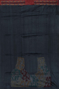 Image of A Tussar Embroidery Saree