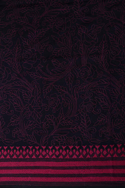 Image of A Tussar Embroidery Saree