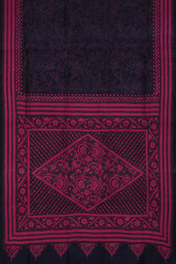 Image of A Tussar Embroidery Saree
