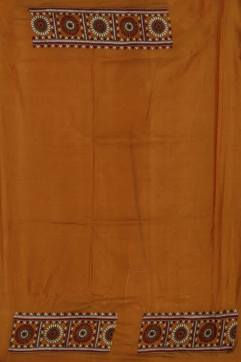 A Tussar Embroidery Saree