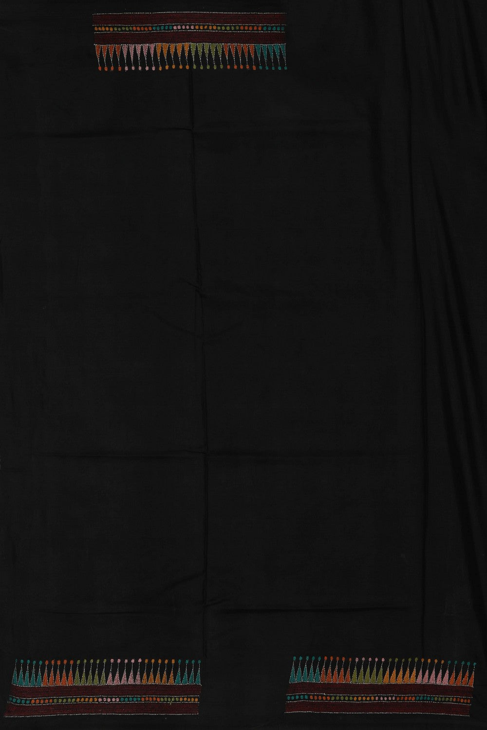 Image of A Tussar Embroidery Saree