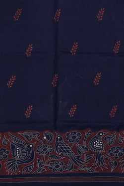 Image of A Tussar Embroidery Saree