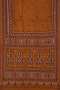 Image of A Tussar Embroidery Saree