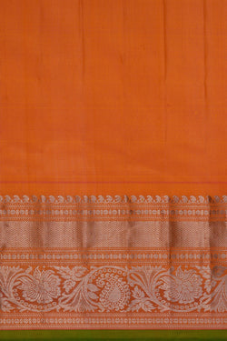 Image of Gadwal Silk Classy Beige Saree