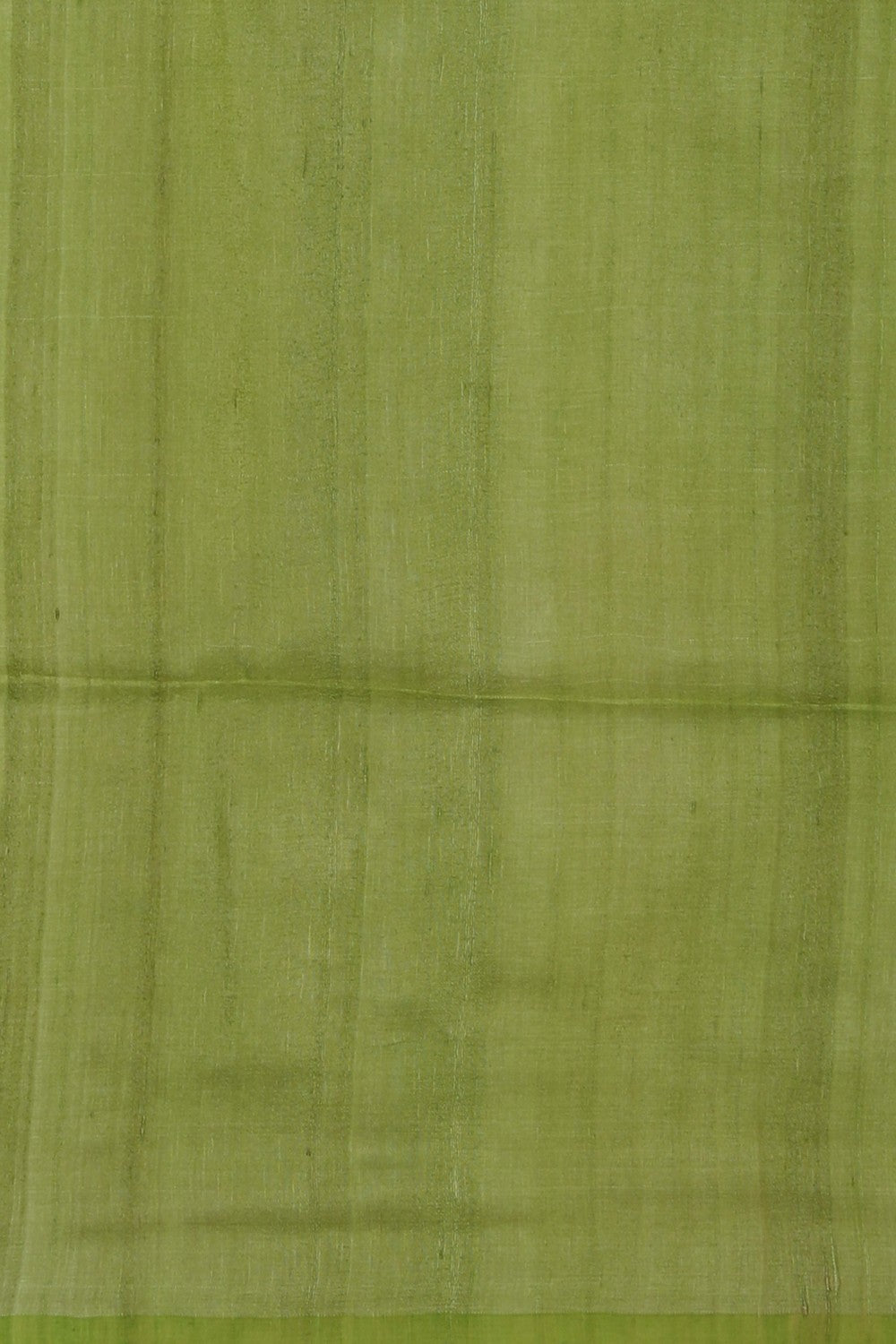 The Dhakai Jamdani Craft Green Saree