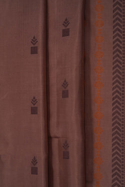 Image of South Silk Brown Saree