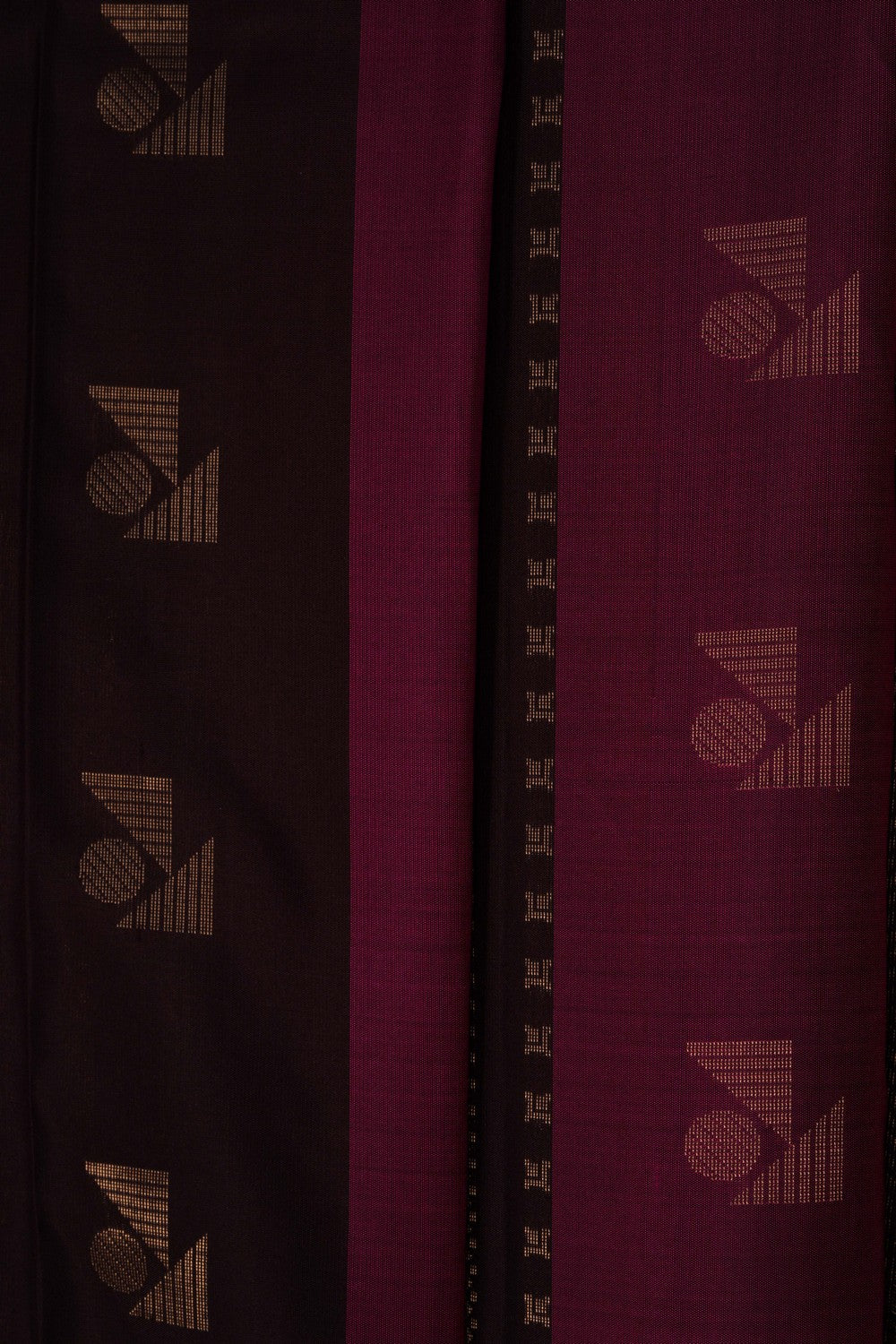 Image of South Silk Plum Pink Saree