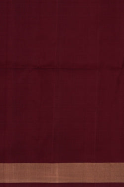 Image of South Silk Maroon Saree