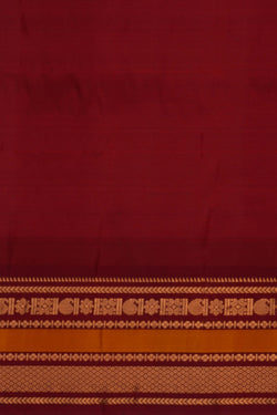 Image of Gadwal Silk Beige Saree