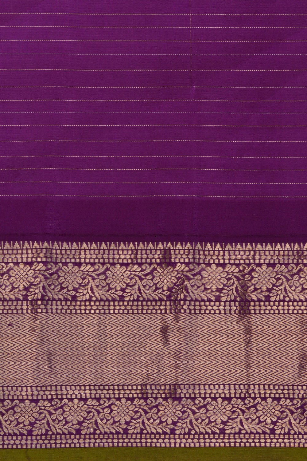 Gadwal Silk Red Saree