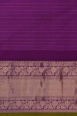 Image of Gadwal Silk Red Saree