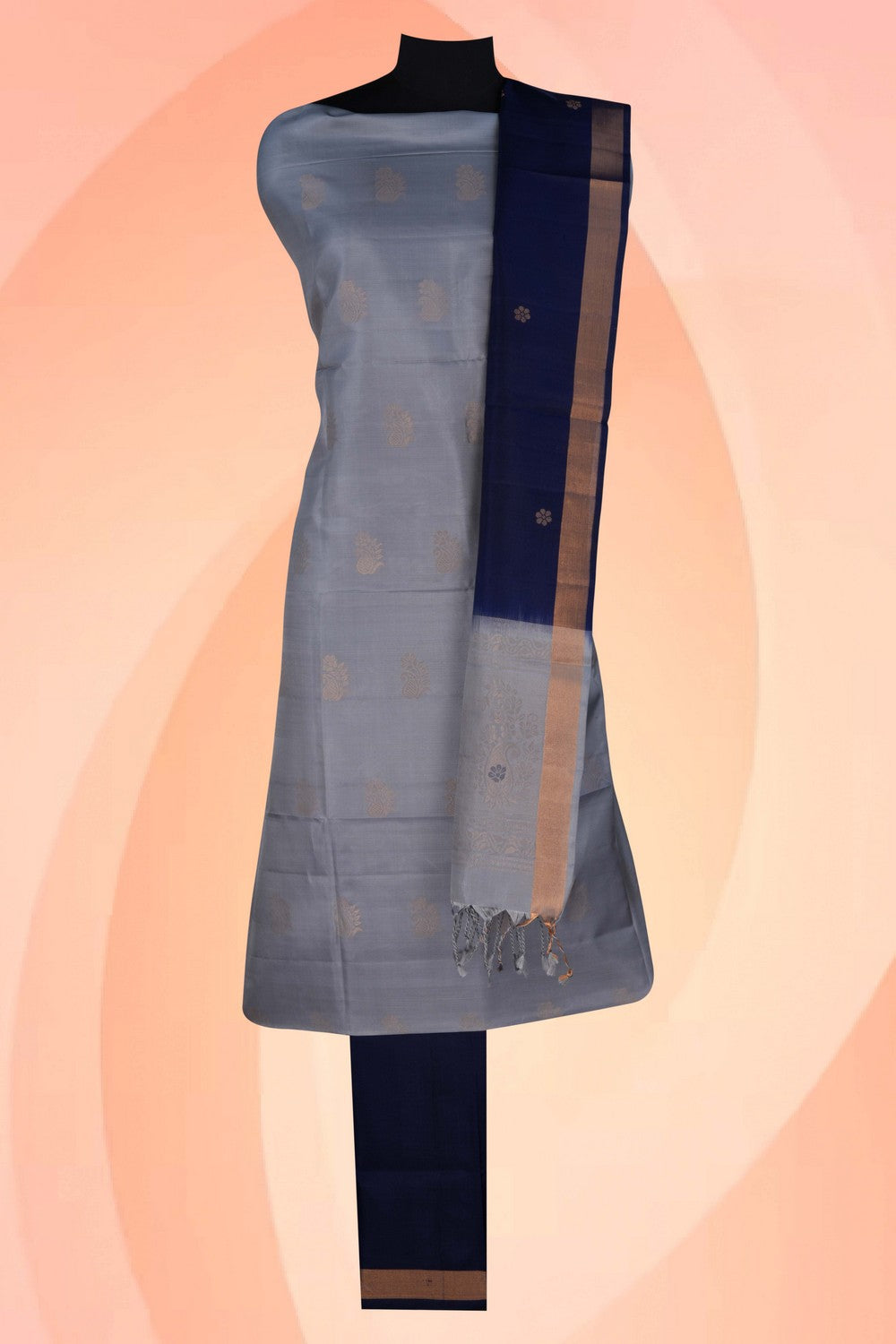 Image of Unstitched Suit Set Fabric (3 Pcs Set)