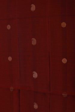 Image of South Silk Maroon Saree