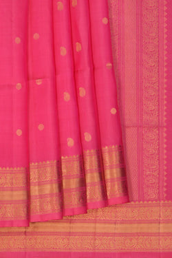 Image of South Silk Pink Saree