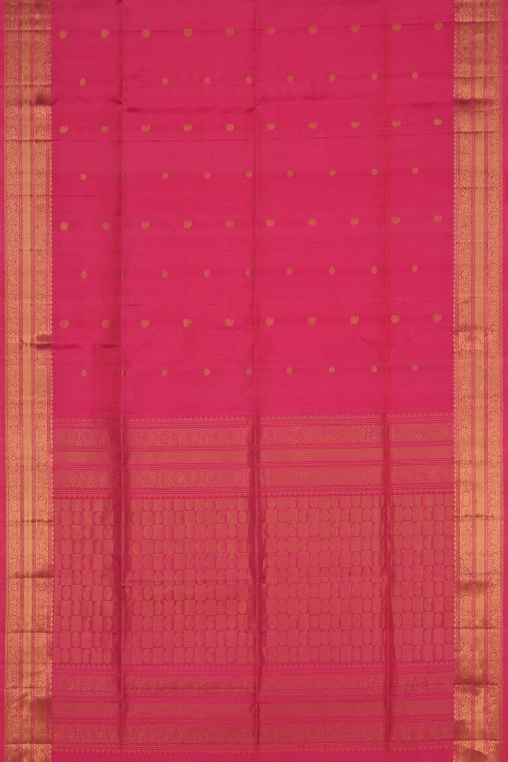 South Silk Pink Saree