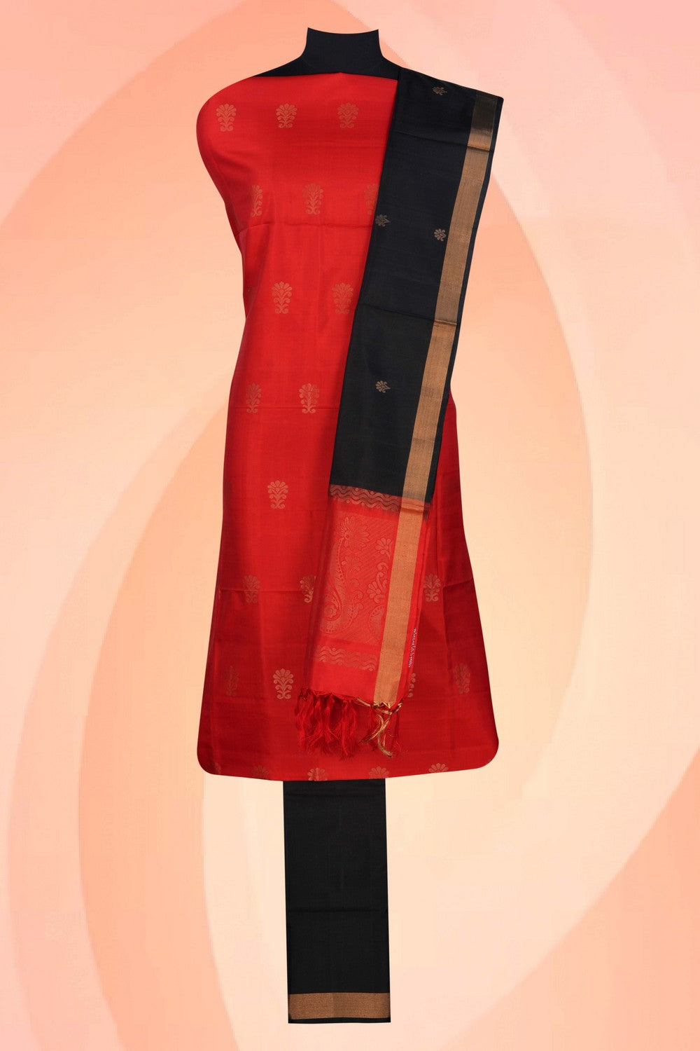 Image of Unstitched Suit Set Fabric (3 Pcs Set)