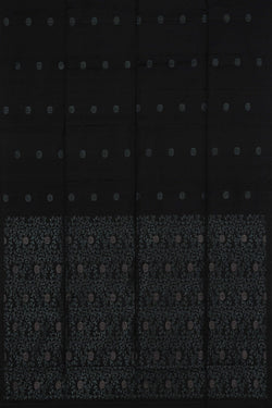 Image of South Silk Black Saree