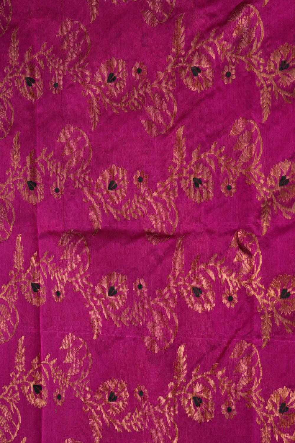 Image of Chanderi Silk Pink Saree
