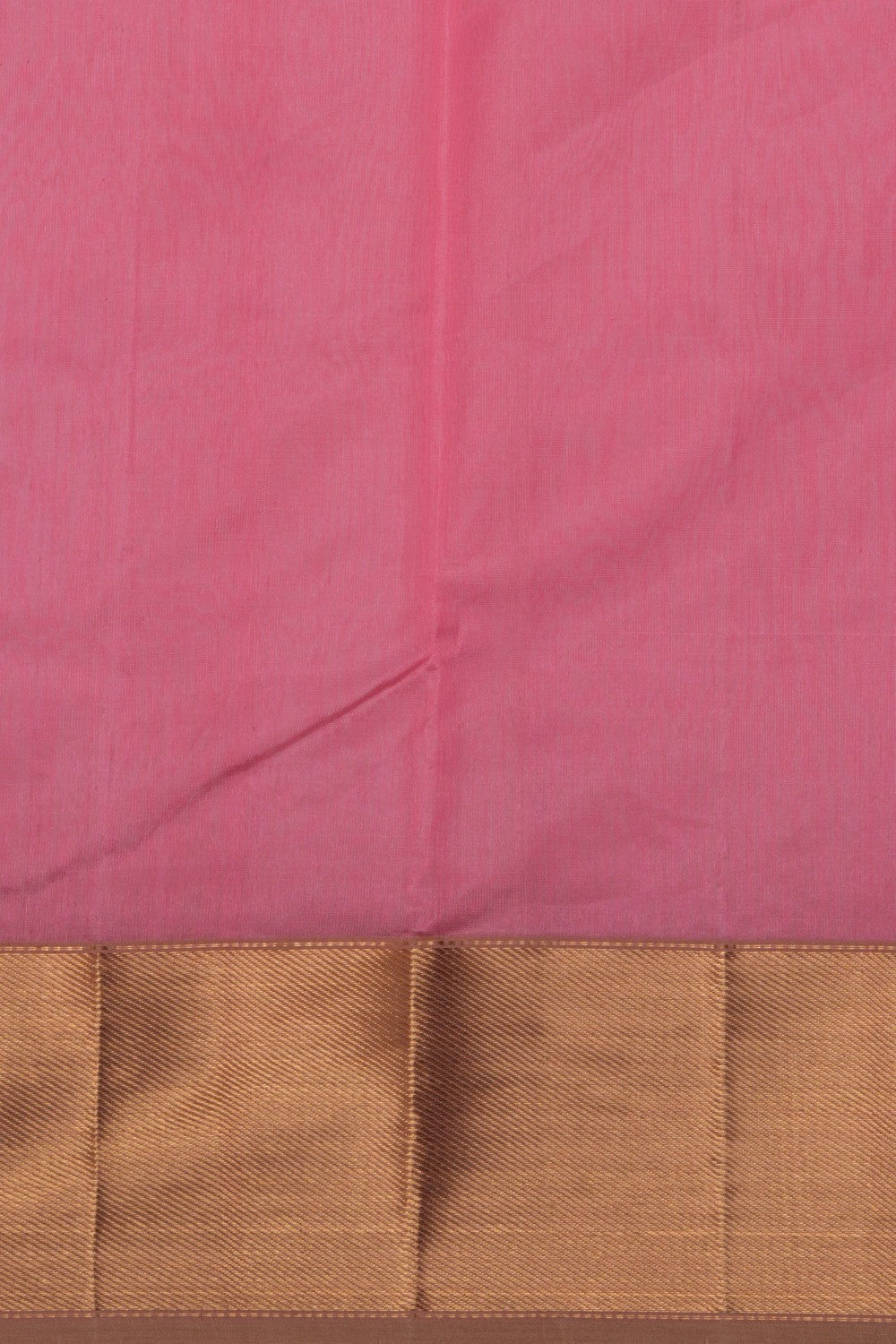 Image of Chanderi Silk Pink Saree
