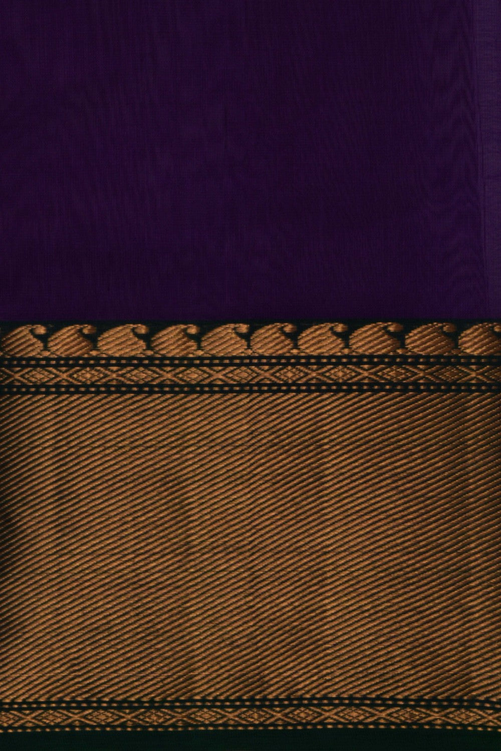 Chanderi Silk Purple Saree