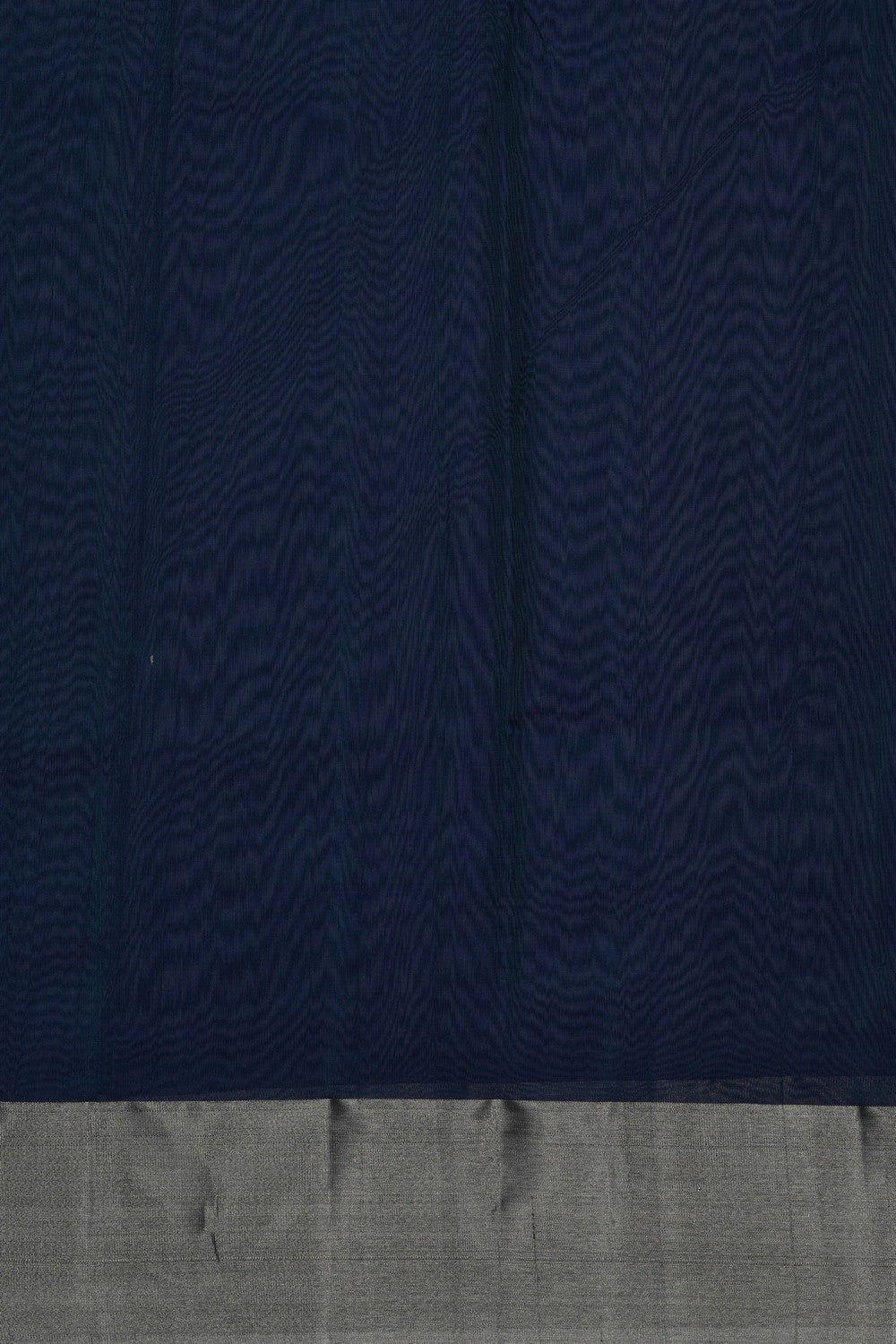 Image of Chanderi Tissue Silk Peacock Blue Saree