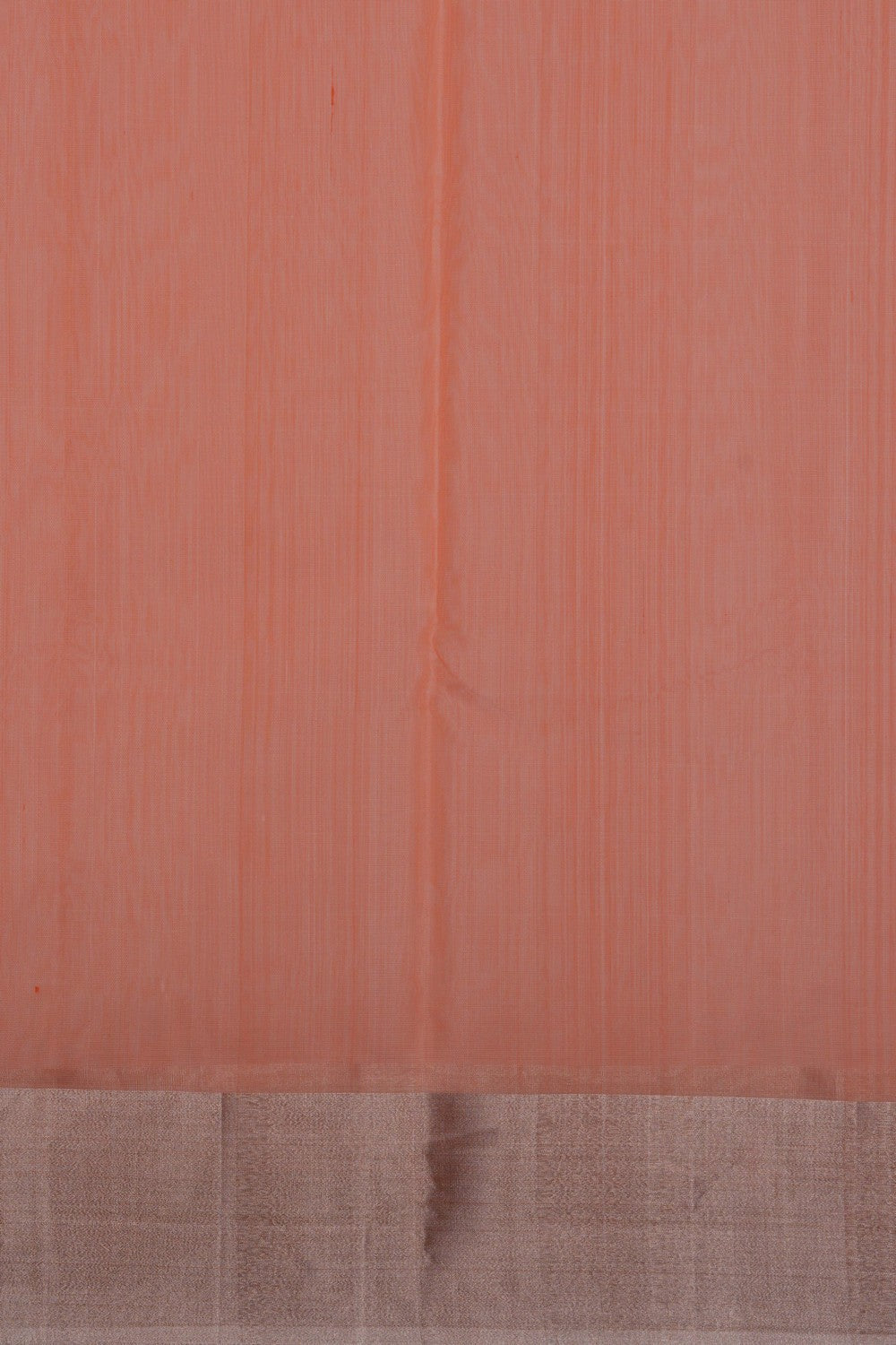 Image of Chanderi Kora Silk Peach Saree