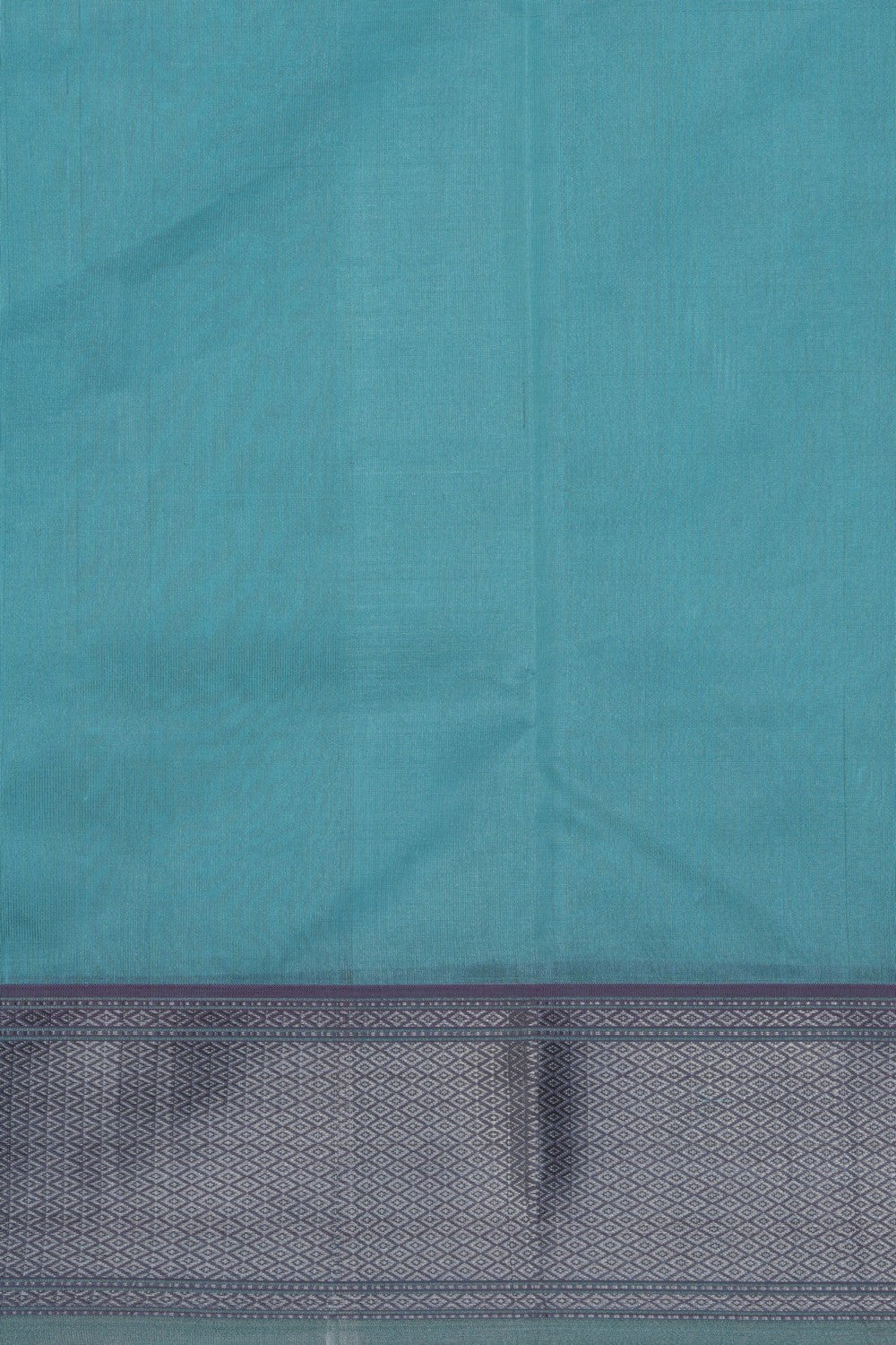 Image of Chanderi Tissue Silk Ice Blue Saree