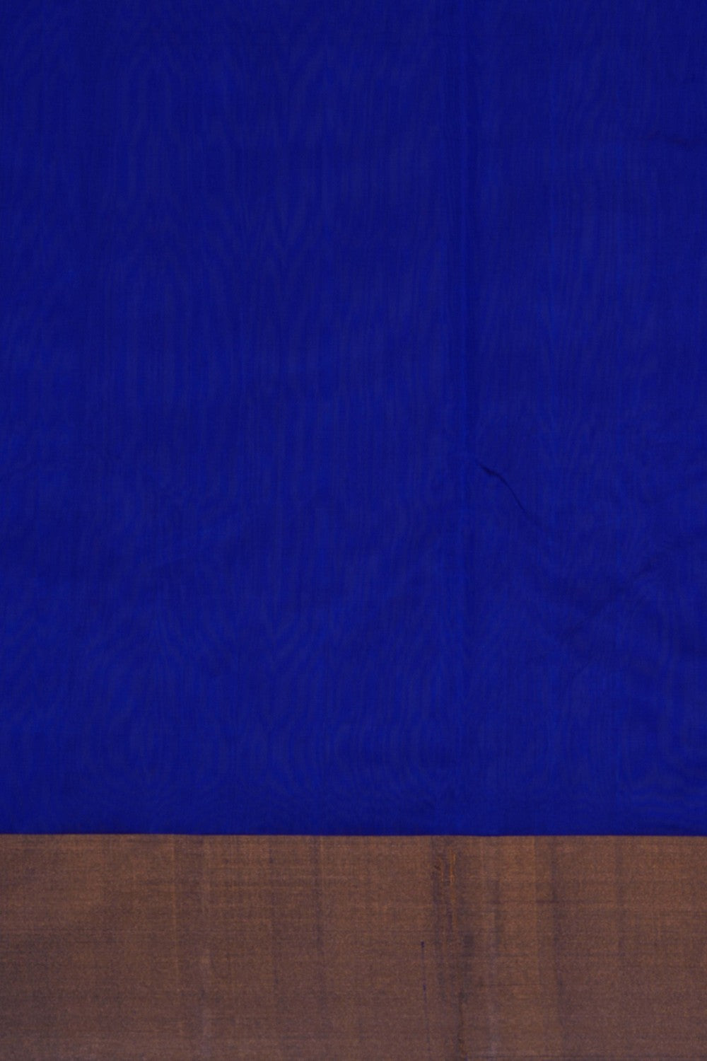 Image of Chanderi Tissue Silk Royal Blue Saree