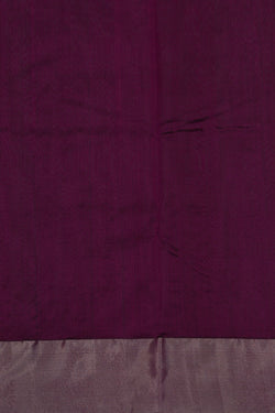 Image of Chanderi Silk Purple Saree