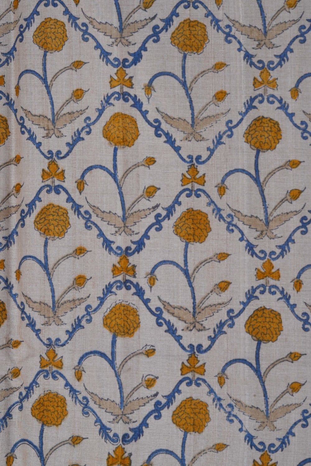 Image of Tussar Silk Embroidery Saree