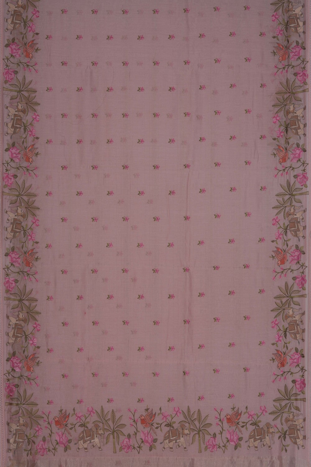 A Beautiful Embroidery Saree