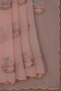 Image of A Beautiful Embroidery Saree