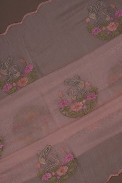 Image of A Beautiful Embroidery Saree