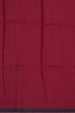Image of Tussar Silk Kantha Embroidery Saree