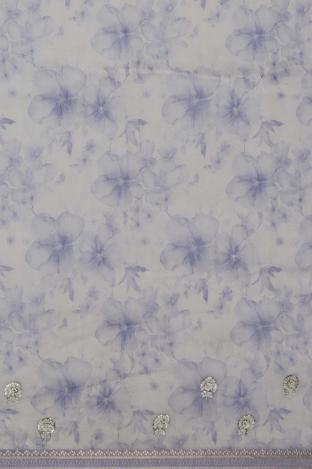 Image of A Tussar Embroidery Saree