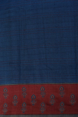 Image of A Tussar Embroidery Saree