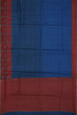 Image of A Tussar Embroidery Saree
