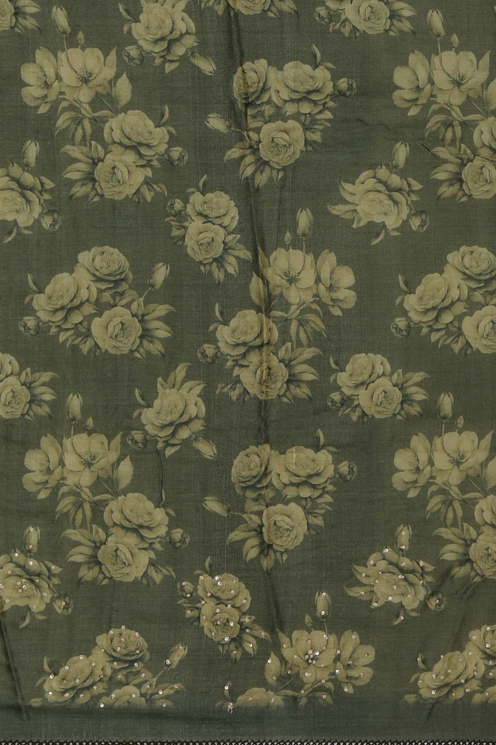 Image of A Tussar Embroidery Saree