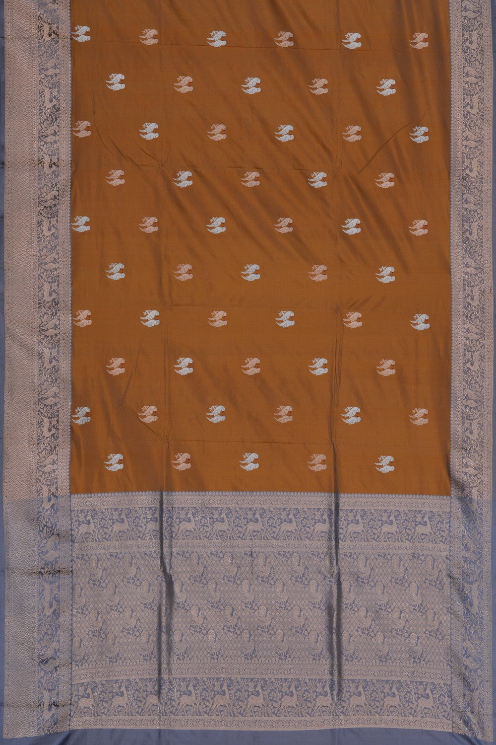 Image of Banarasi Silk Gold Saree