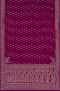 Image of Banarasi Chiffon Pink Saree